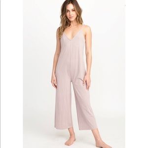 RVCA Bounce Wide Leg Lounge Jumpsuit